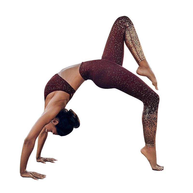 SALSPOR Women Stamping Yoga Pants Golden Print High Waist Push Up Sports Leggings Gym Elastic Fitness Leggings Female 9 Colors
SALSPOR Women Stamping Yoga Pants Golden Print High Waist Push Up Sports Leggings Gym Elastic Fitness Leggings Female 9 Colors