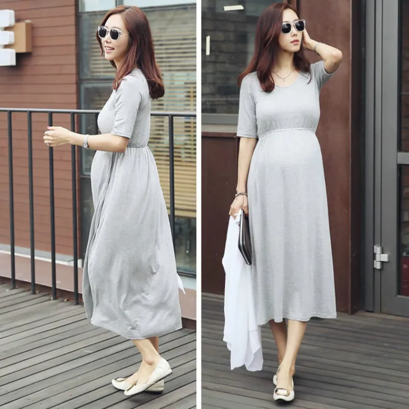2019 Summer Short sleeve pregnancy dress maternity gown Beach Casual Modal Dress Large size pregnant dress Women clothes
2019 Summer Short sleeve pregnancy dress maternity gown Beach Casual Modal Dress Large size pregnant dress Women clothes