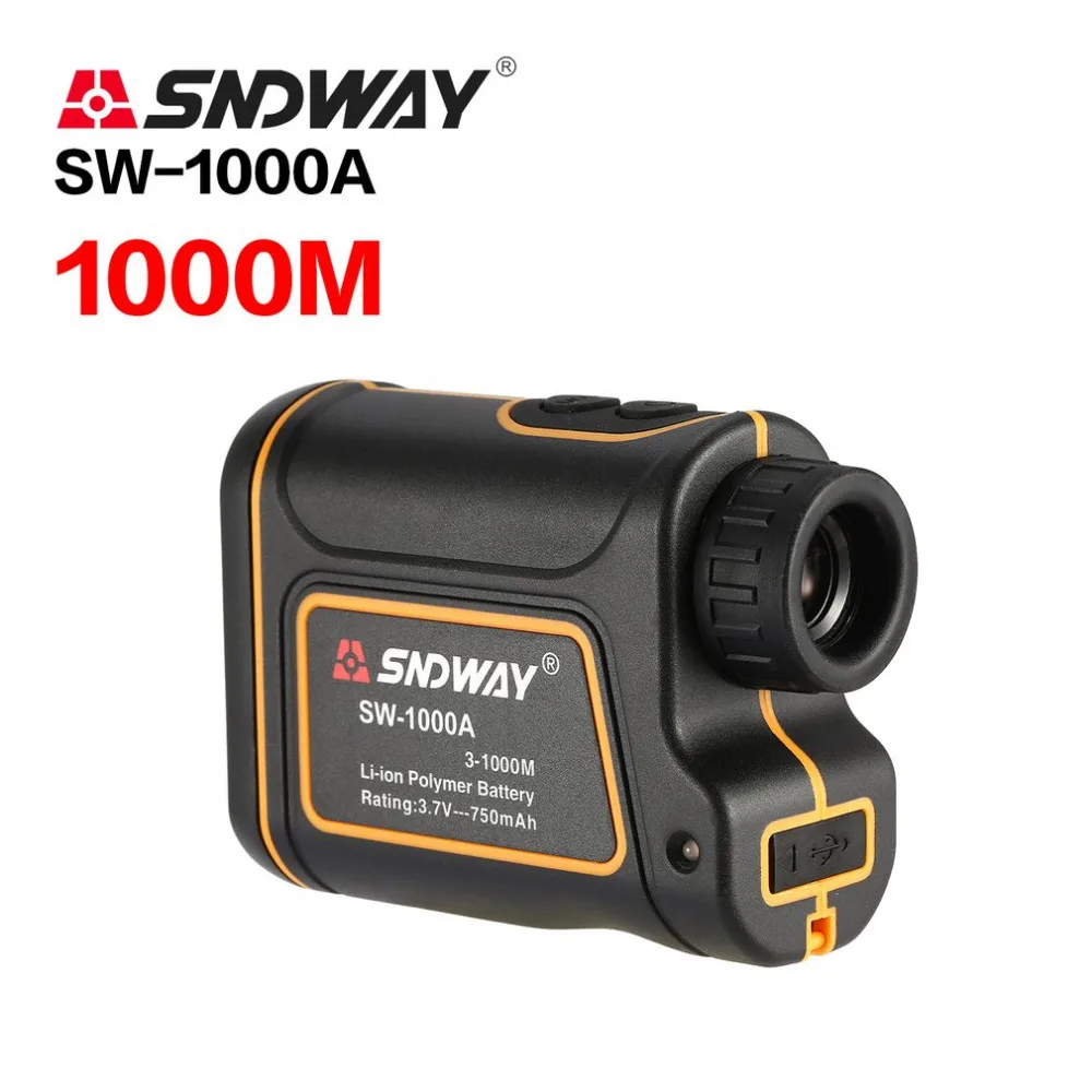 SNDWAY SW 1000A лазерный дальномер монокулярный телескоп 1000 м Trena для гольфа охоты