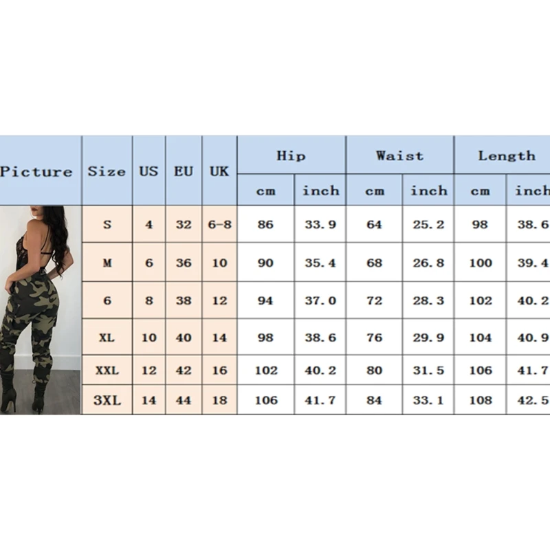 Hip Hop Women Camouflage Jogger Cargo Pants Cool Trousers High Waist Casual Pants Military Army Combat Loose Trousers S-3XL
Hip Hop Women Camouflage Jogger Cargo Pants Cool Trousers High Waist Casual Pants Military Army Combat Loose Trousers S-3XL