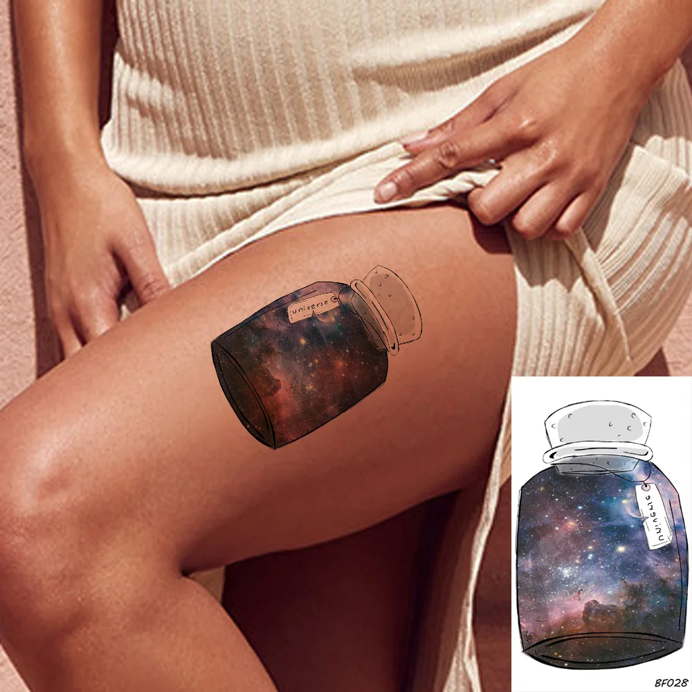 VANKIRS 3D Child Galaxy Wish Bottle Small Arm Cartoons Tattoos For Kids Stickers Women Art Temporary Tatoo Fake Tattoos Paper
VANKIRS 3D Child Galaxy Wish Bottle Small Arm Cartoons Tattoos For Kids Stickers Women Art Temporary Tatoo Fake Tattoos Paper