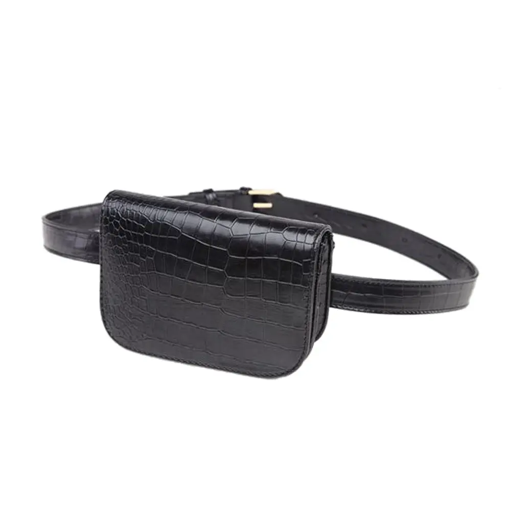 Vintage PU Leather Waist Bag Women Alligator Waist Bag Travel Belt Wallets Fanny Bags Ladies Black
Vintage PU Leather Waist Bag Women Alligator Waist Bag Travel Belt Wallets Fanny Bags Ladies Black