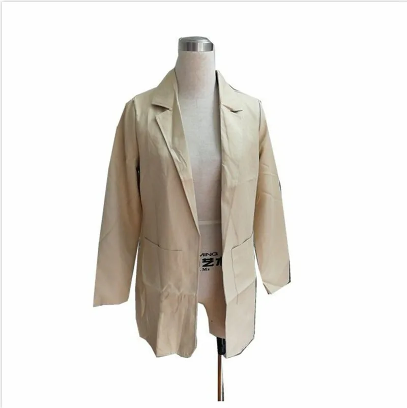 Summer Fall Styles Women Slim Casual Blazer Jacket Tops Outwear Long Sleeve Career Formal Long Coat Cardigan Pockets OL Blazers
Summer Fall Styles Women Slim Casual Blazer Jacket Tops Outwear Long Sleeve Career Formal Long Coat Cardigan Pockets OL Blazers