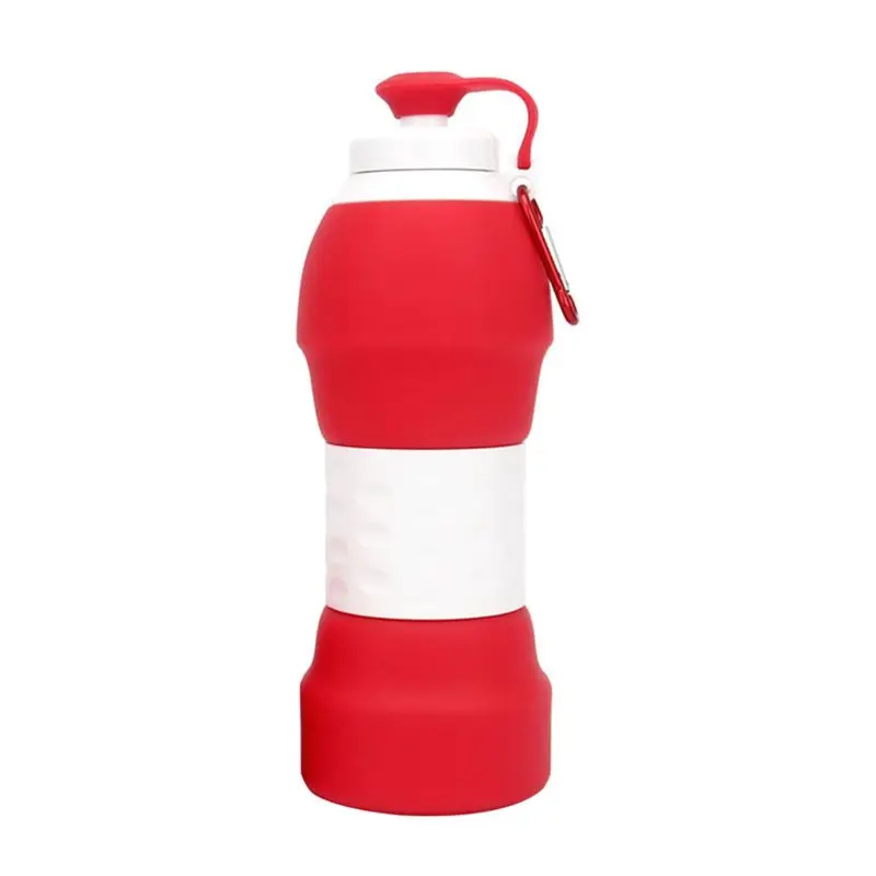 580ml Silicone Folding Water Cup With Handle Heat Resistant Cover Lid Anti Leakage Outdoor Coffee Cups Retractable Portable
580ml Silicone Folding Water Cup With Handle Heat Resistant Cover Lid Anti Leakage Outdoor Coffee Cups Retractable Portable