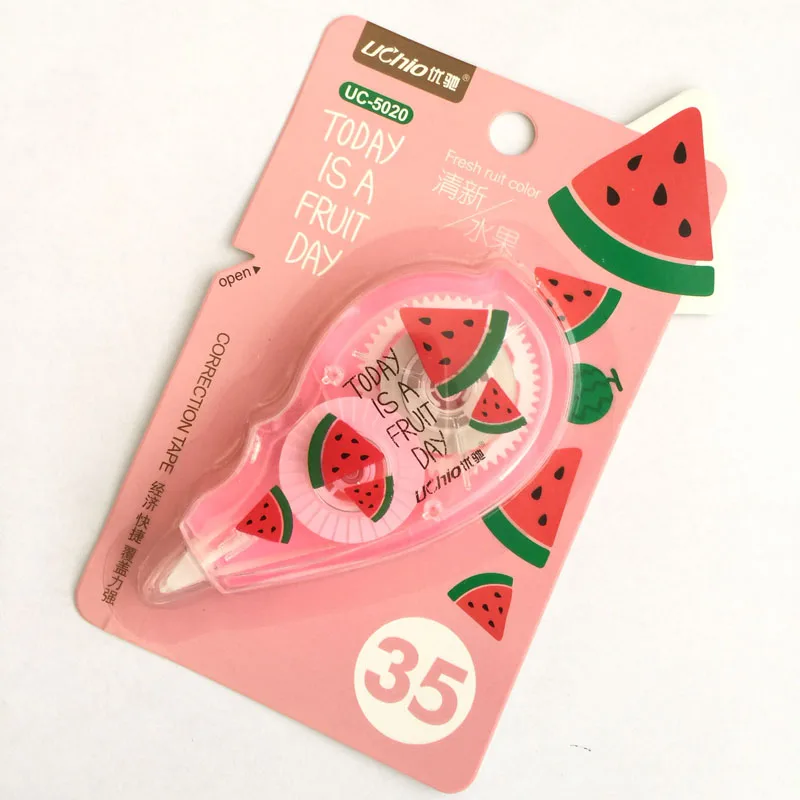 Fruit Watermelon Strawberry Pineapple Kiwi Correction Tape School Office Supply Student Stationery Corrector Eraser
Fruit Watermelon Strawberry Pineapple Kiwi Correction Tape School Office Supply Student Stationery Corrector Eraser