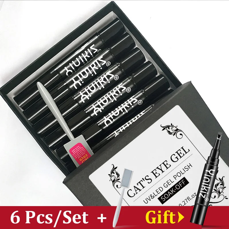 7pc/set Nail Polish Magnet Laser Magnetic 3D Cat Eye UV Gel Pen Nail Art Varnish Starry Sky Effect Soak Off UV Gel Nail Lacquer
7pc/set Nail Polish Magnet Laser Magnetic 3D Cat Eye UV Gel Pen Nail Art Varnish Starry Sky Effect Soak Off UV Gel Nail Lacquer