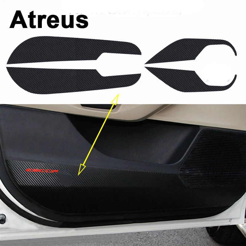 Atreus 4pcs For Ford Focus 3 4 Kuga C520 Mondeo MK 5 V Edge Eco Sport 2017 Car 3D Door Anti Kick Pad Mat Carbon Fiber Stickers
Atreus 4pcs For Ford Focus 3 4 Kuga C520 Mondeo MK 5 V Edge Eco Sport 2017 Car 3D Door Anti Kick Pad Mat Carbon Fiber Stickers