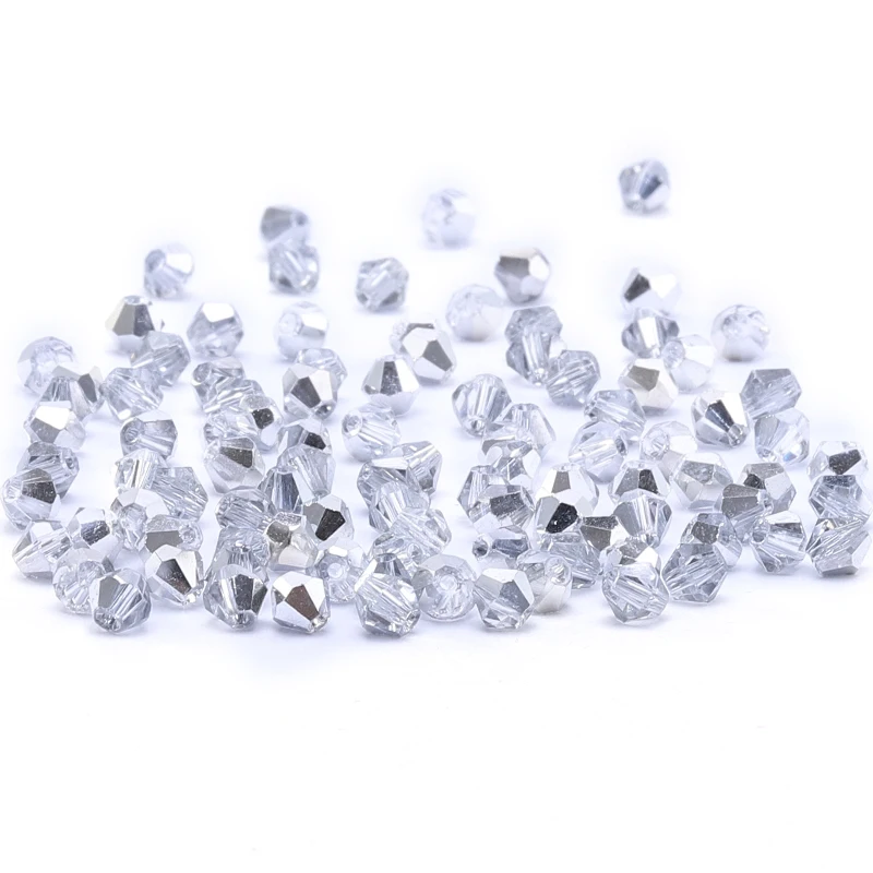 Silver White Charm Crystal 4mm 100pc Austria Crystal Bicone Beads 5301 Loose Crystal Beads S-75
Silver White Charm Crystal 4mm 100pc Austria Crystal Bicone Beads 5301 Loose Crystal Beads S-75