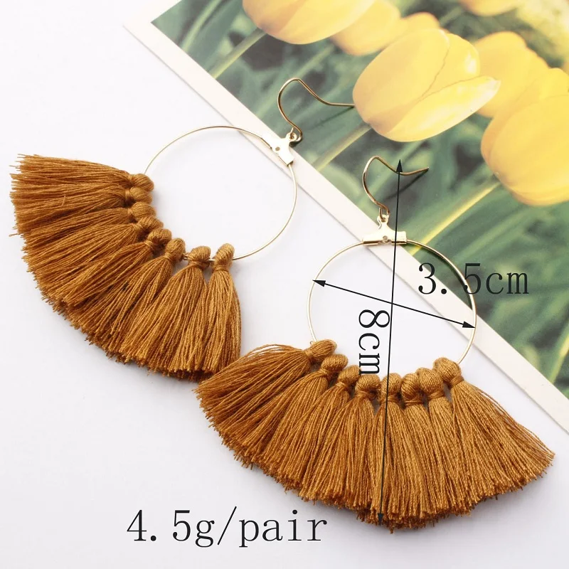 Naomy&ZP Tassel Earrings For Women Statement Dangle Earrings Bohemia Ethnic Fringe Drop Earrings Women Fashion Jewelry Wholesale
Naomy&ZP Tassel Earrings For Women Statement Dangle Earrings Bohemia Ethnic Fringe Drop Earrings Women Fashion Jewelry Wholesale