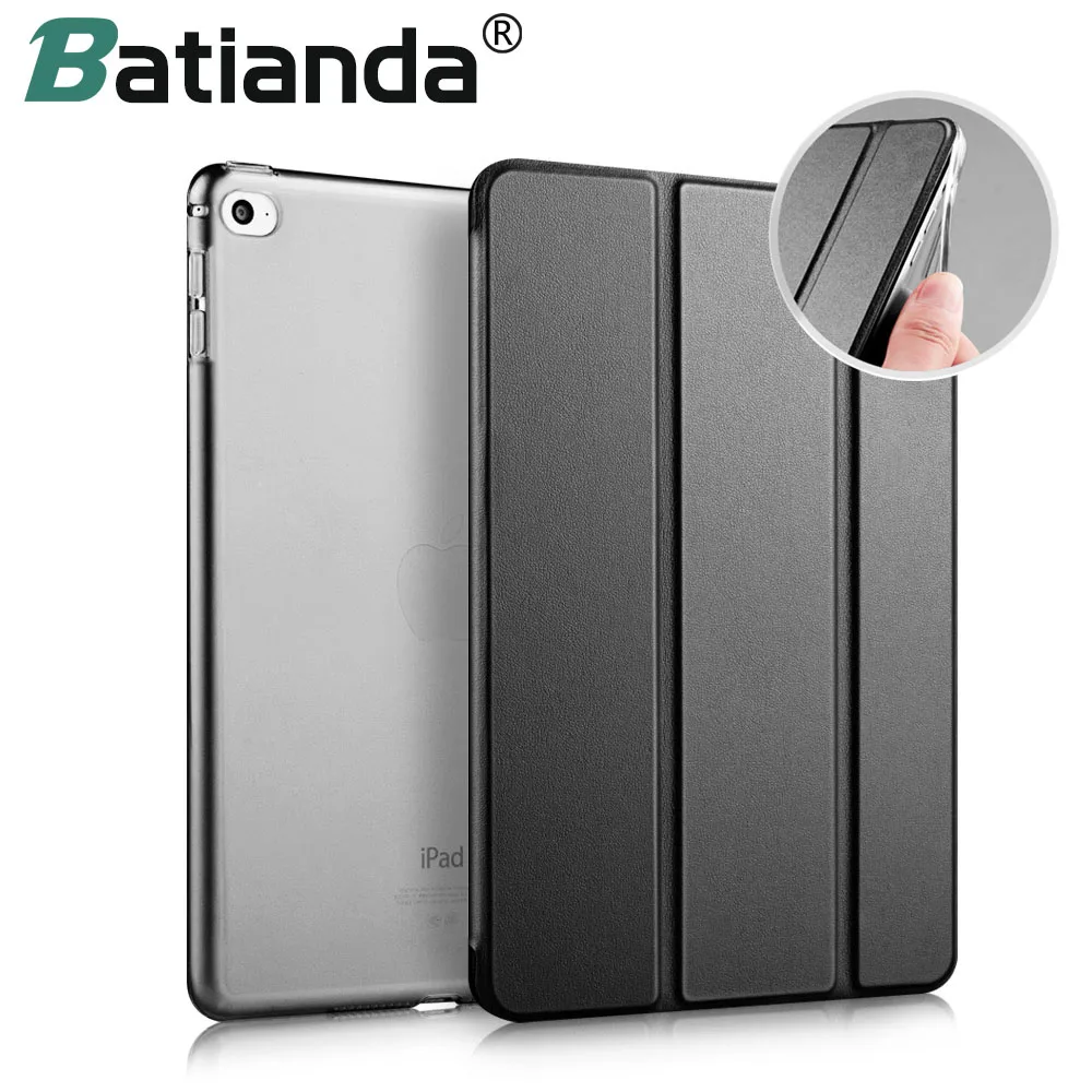 Чехол для iPad Pro 9 7 мягкий чехол-бампер из ТПУ тонкий кожаный смарт-чехол с