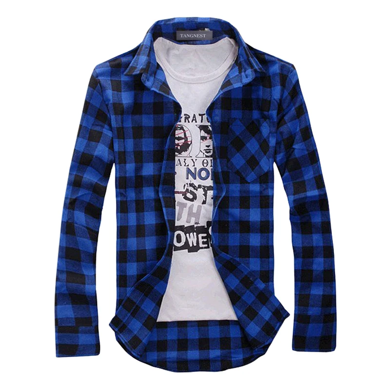 2019 New Autumn Fashion Mens Plaid Shirt Casual Long Sleeve Slim Fit Check Shirts Leisure Style Male Clothes 5 Colors M-XXL 30
2019 New Autumn Fashion Mens Plaid Shirt Casual Long Sleeve Slim Fit Check Shirts Leisure Style Male Clothes 5 Colors M-XXL 30
