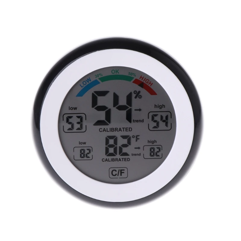 Digital Indoor Thermometer Hygrometer Touchscreen Temperature Gauge Humidity Monitor
Digital Indoor Thermometer Hygrometer Touchscreen Temperature Gauge Humidity Monitor