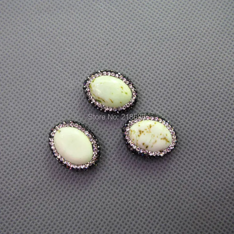 MU150907906 Small Pave White Howlite Connectore Beads with hole drilled from top to bottom
MU150907906 Small Pave White Howlite Connectore Beads with hole drilled from top to bottom