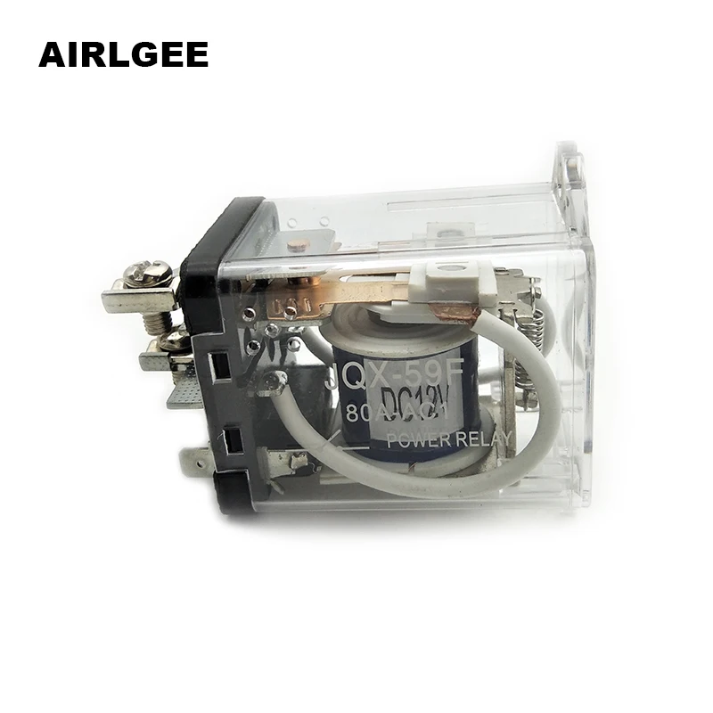JQX-59F 1Z DC 12V 80A SPDT General Purpose High Power Electromagnetic Relay 5 Pin Free Shipping
JQX-59F 1Z DC 12V 80A SPDT General Purpose High Power Electromagnetic Relay 5 Pin Free Shipping