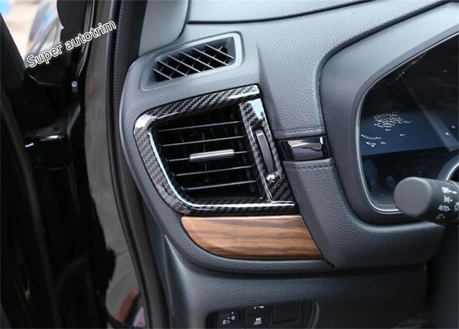 Lapetus Front AC Air Conditioning Vent Outlet Frame Cover Trim Carbon Fiber Look Fit For Honda CRV CR-V 2017 2018 2019 2020 ABS
Lapetus Front AC Air Conditioning Vent Outlet Frame Cover Trim Carbon Fiber Look Fit For Honda CRV CR-V 2017 2018 2019 2020 ABS