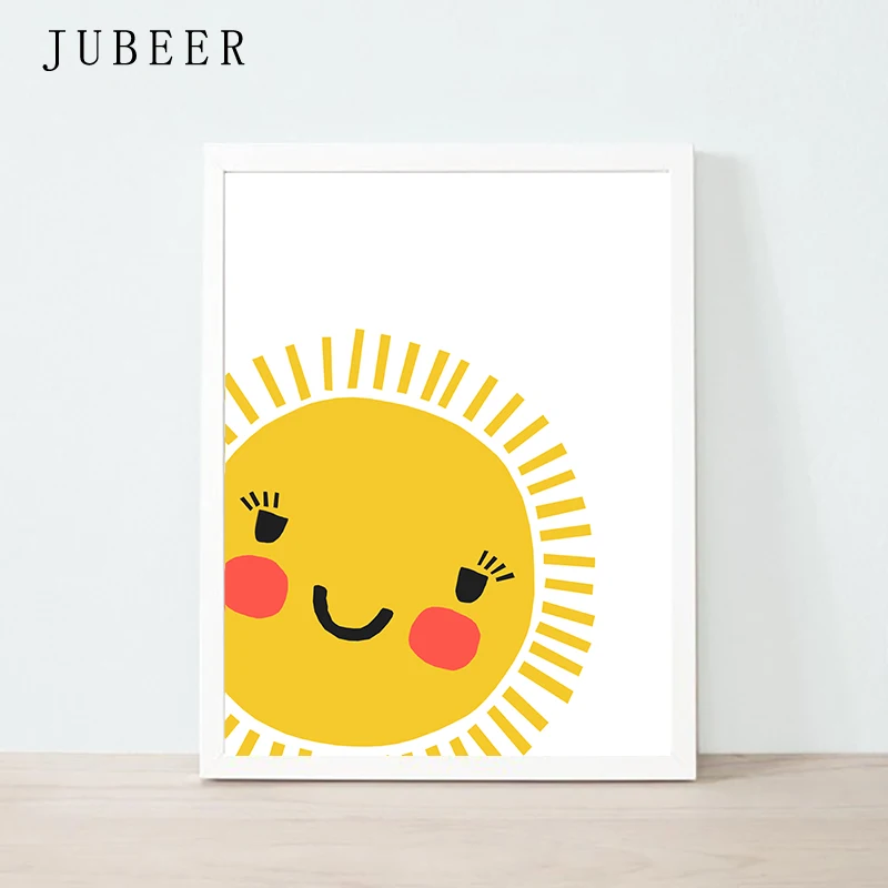 Girl Room Decoration Rainbow Poster 6 Piece Set Nursery Bedroom Decoration Painting for Children Room Cloud Sun Cute Picture
Girl Room Decoration Rainbow Poster 6 Piece Set Nursery Bedroom Decoration Painting for Children Room Cloud Sun Cute Picture