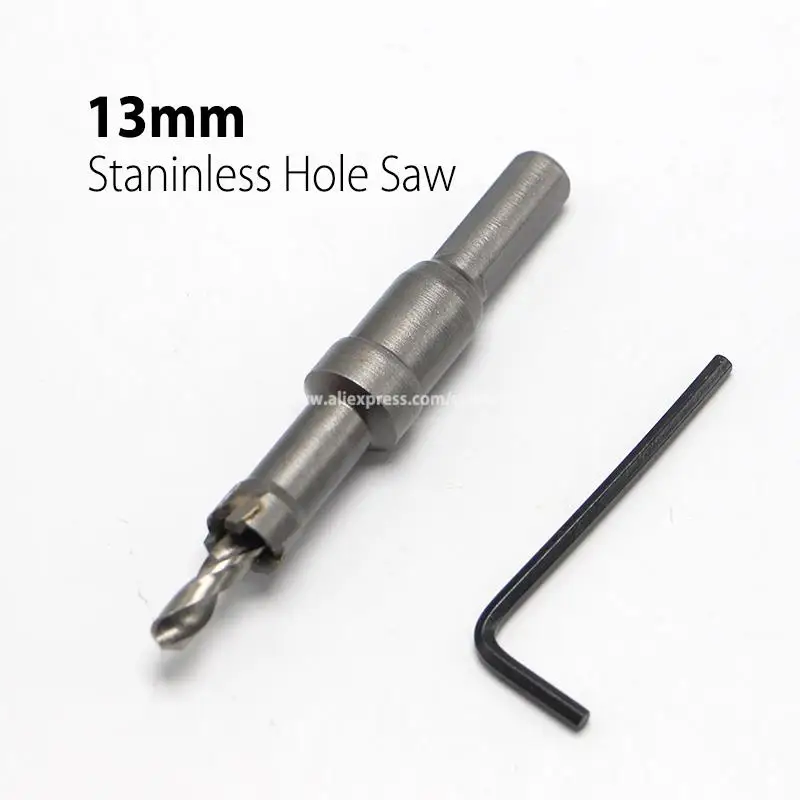 High Quality 13mm 0.51" Hard Alloy Metal Hole Saw Core Drill Bit Drill Bit for Metal Working Universal Type
High Quality 13mm 0.51" Hard Alloy Metal Hole Saw Core Drill Bit Drill Bit for Metal Working Universal Type