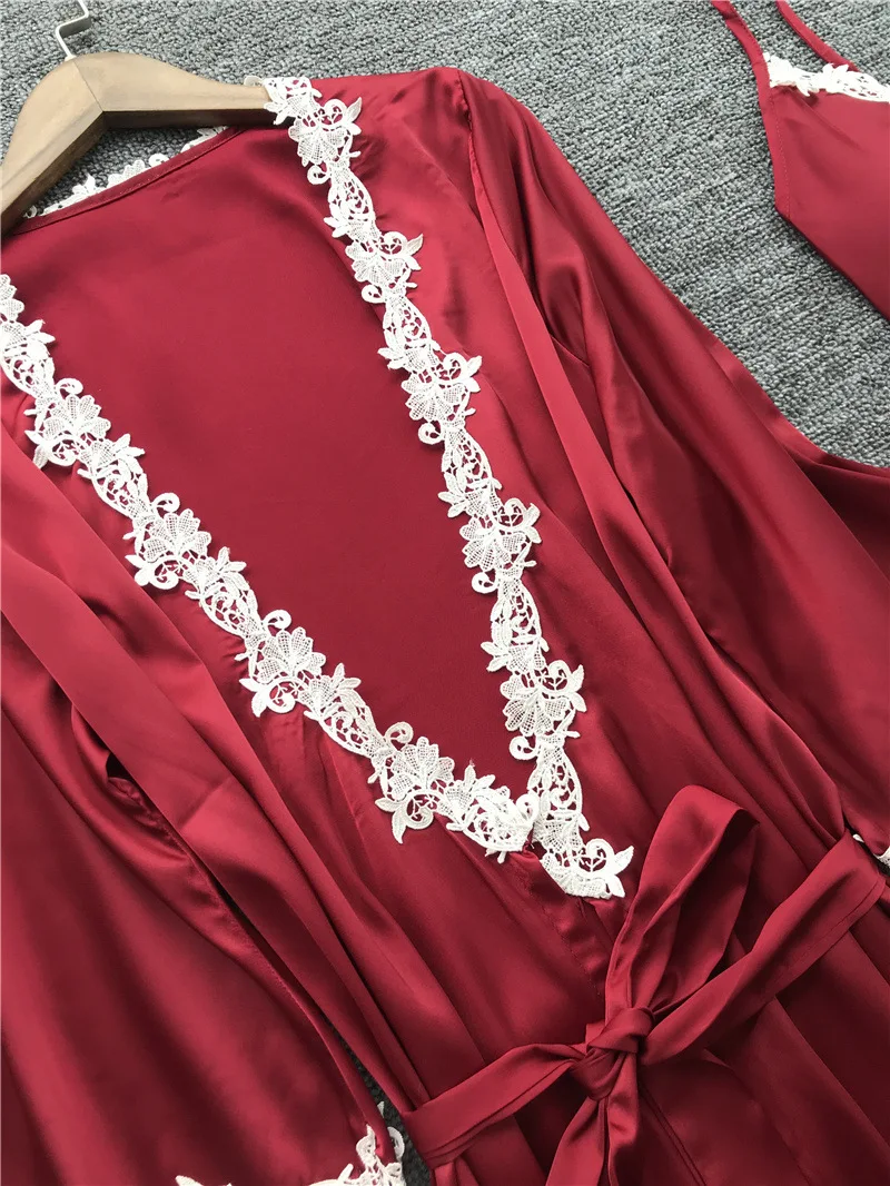 Fdfklak High quality 5 pieces set silk satin pyjamas women autumn winter sleepwear pajamas sets female lounge nightwear pijama
Fdfklak High quality 5 pieces set silk satin pyjamas women autumn winter sleepwear pajamas sets female lounge nightwear pijama
