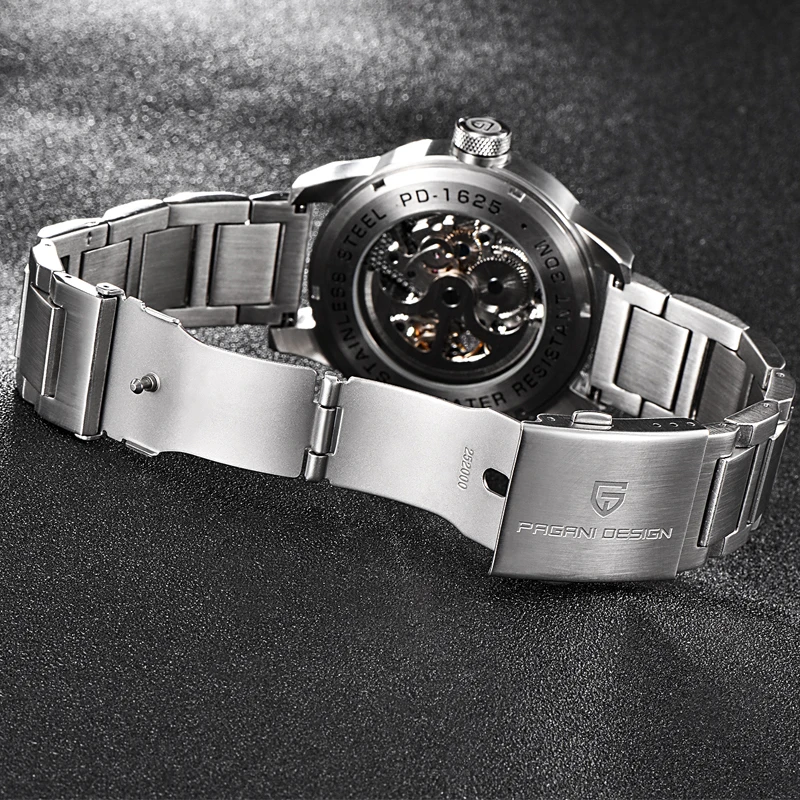 New PAGANI DESIGN Top Brand Luxury Men Mechanical Watches Sports Skeleton Automatic Self-Wind Waterproof Watch Relogio Masculino
New PAGANI DESIGN Top Brand Luxury Men Mechanical Watches Sports Skeleton Automatic Self-Wind Waterproof Watch Relogio Masculino