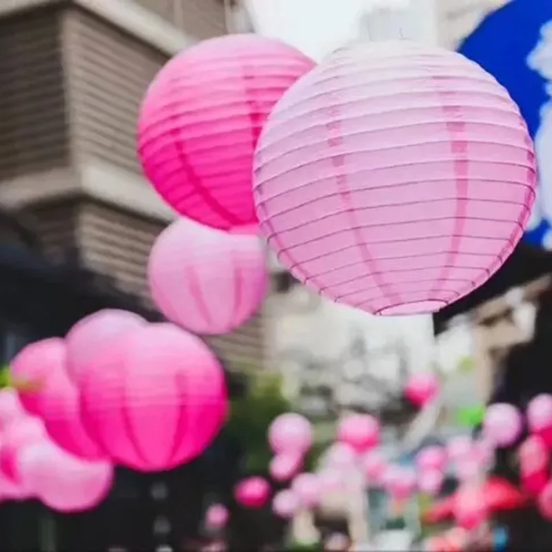 10 Pcs/ Lot Colorful Chinese Paper Lantern For Christmas Wedding Birthday Party Decoration Hanging Paper Ball Festival Supplies
10 Pcs/ Lot Colorful Chinese Paper Lantern For Christmas Wedding Birthday Party Decoration Hanging Paper Ball Festival Supplies