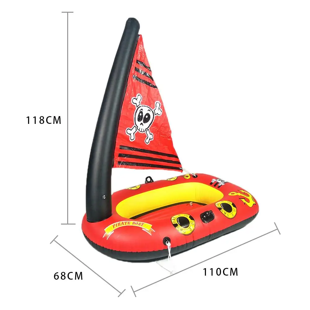 Swimming Inflatable Floating Pirate Ship Water Toy For Children Kids Air Mattresses Beach Toy Swimming Ring Laps
Swimming Inflatable Floating Pirate Ship Water Toy For Children Kids Air Mattresses Beach Toy Swimming Ring Laps