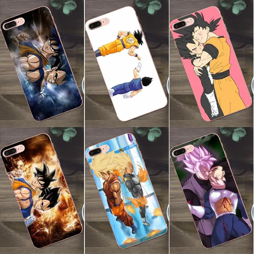 Goku And Vegeta Dragon Ball Z мягкое Новое поступление для Huawei G8 Honor 5C 5X 6 6X 7 8 9 Y5II Mate P7 P8 P9 P10 P20 Lite