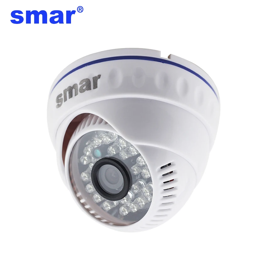 IP-камера Smar Onvif Full HD H.265 20FPS 1080P H.264 720P купольная камера безопасности с 24 ИК