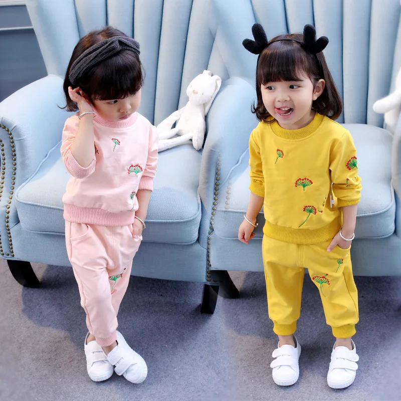 Sweet New Baby Infant Clothing Set Girls Kids Autumn Spring Leisure Suit Long Sleeved Sweatshirt+pant 2pcs Sets
Sweet New Baby Infant Clothing Set Girls Kids Autumn Spring Leisure Suit Long Sleeved Sweatshirt+pant 2pcs Sets