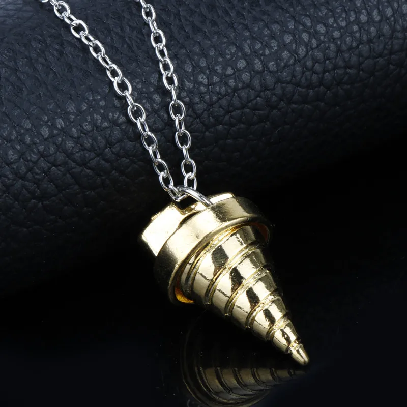 fashion Conical Pendant Necklace Japanese Anime Tengen Toppa Gurren accessories Women Men Hip Hop Metal Chain Choker Necklace
fashion Conical Pendant Necklace Japanese Anime Tengen Toppa Gurren accessories Women Men Hip Hop Metal Chain Choker Necklace