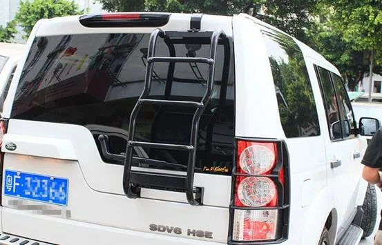 For Land Rover LR4 Discovery 4 2010 2011 2012 2013 2014 2015 Metal Black Rear Access / Roof Ladder / Rear door Ladder 1set Price
For Land Rover LR4 Discovery 4 2010 2011 2012 2013 2014 2015 Metal Black Rear Access / Roof Ladder / Rear door Ladder 1set Price