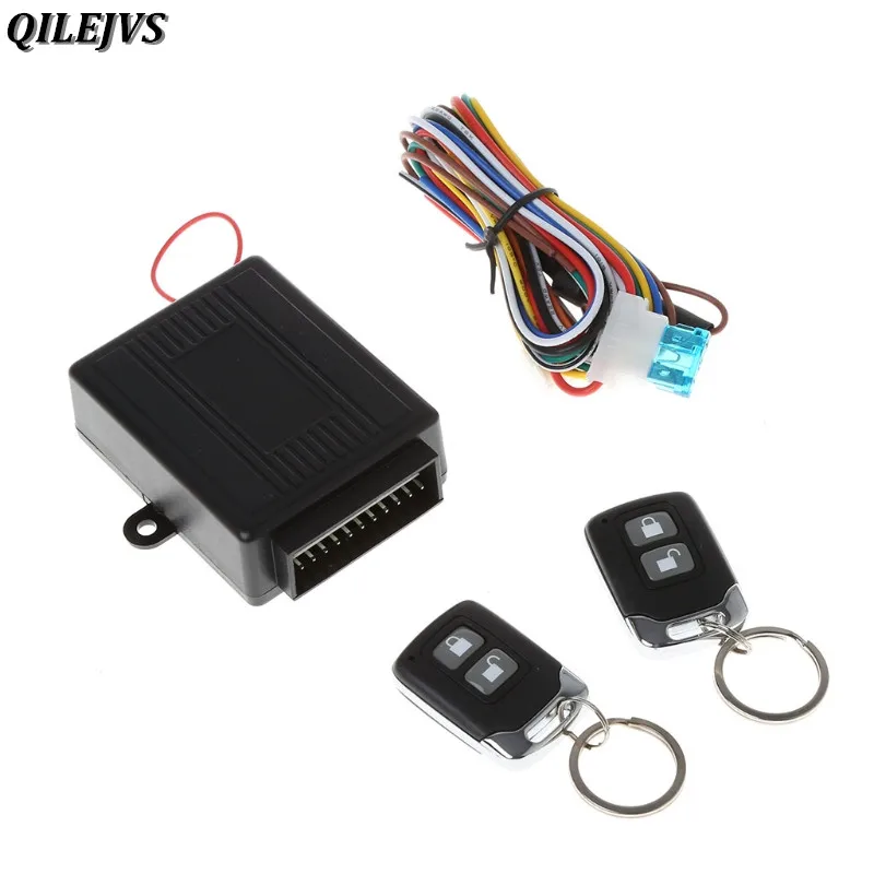 Universal Car Alarm System Auto Remote Central lock Kit Door Lock Keyless Entry System with 2 Remote Controllers
Universal Car Alarm System Auto Remote Central lock Kit Door Lock Keyless Entry System with 2 Remote Controllers