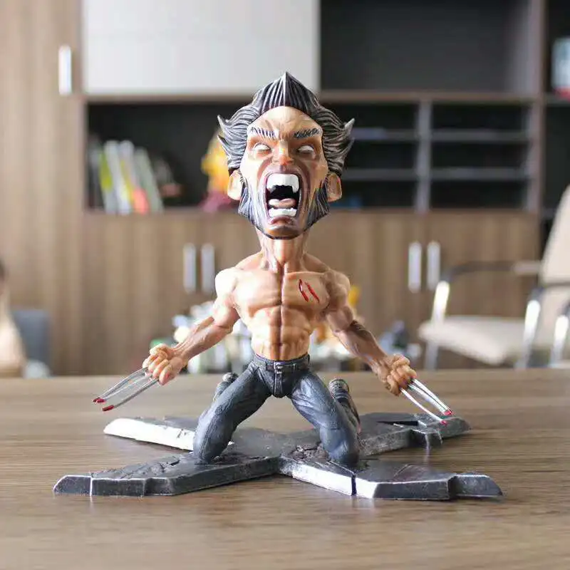 Marvel X Men Росомаха Логан статуя Howlett Коллекционная модель игрушек из ПВХ|Игровые