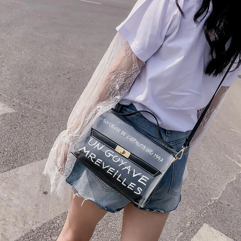 Clear Transparent PVC Shoulder Bags Women Candy Color Women Jelly Bags Purse Solid Color Handbags
Clear Transparent PVC Shoulder Bags Women Candy Color Women Jelly Bags Purse Solid Color Handbags