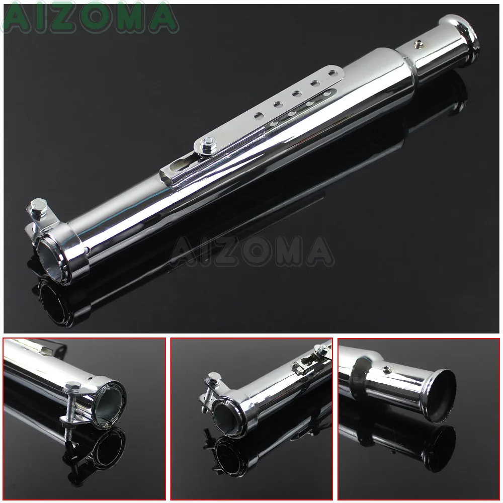Motorcycle Chrome Trumpet Exhaust Muffler Pipes 35-42mm Retro Exhaust Silencer For Harley BMW Honda Chopper Cruiser Bobber XS650
Motorcycle Chrome Trumpet Exhaust Muffler Pipes 35-42mm Retro Exhaust Silencer For Harley BMW Honda Chopper Cruiser Bobber XS650