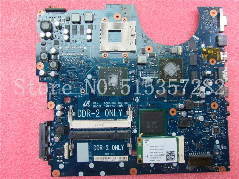 BA92 05741A для Samsung R520 R522 R620 материнская плата DDR2 ноутбука|Материнские платы| |