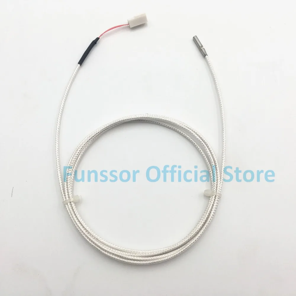 Funssor Ultimaker 2 PT100B Thermocouple Sensor M3*15mm stainless steel head with German chip ,1.3 meter Fast Ship
Funssor Ultimaker 2 PT100B Thermocouple Sensor M3*15mm stainless steel head with German chip ,1.3 meter Fast Ship