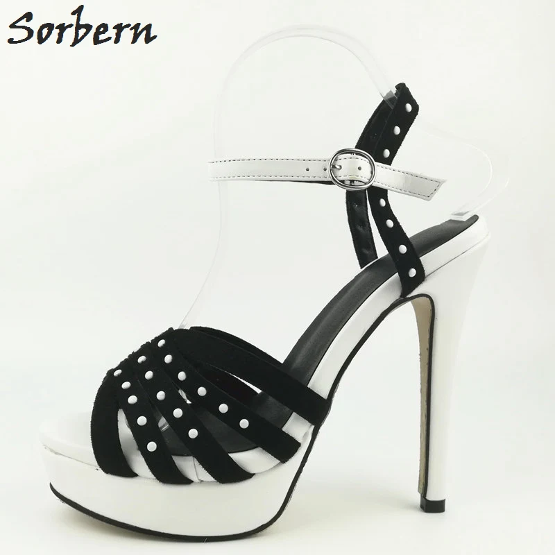 Sorbern Slingbacks White And Black Sandals High Heels Stiletto Platform Heels Sandals Luxury For Woman Celebrity Shoes Crystal
Sorbern Slingbacks White And Black Sandals High Heels Stiletto Platform Heels Sandals Luxury For Woman Celebrity Shoes Crystal