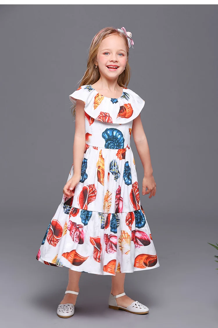 Summer family matching clothes white conch sleeveless kids mother clothing baby girl holiday dress mother daughter beach dresses
Summer family matching clothes white conch sleeveless kids mother clothing baby girl holiday dress mother daughter beach dresses
