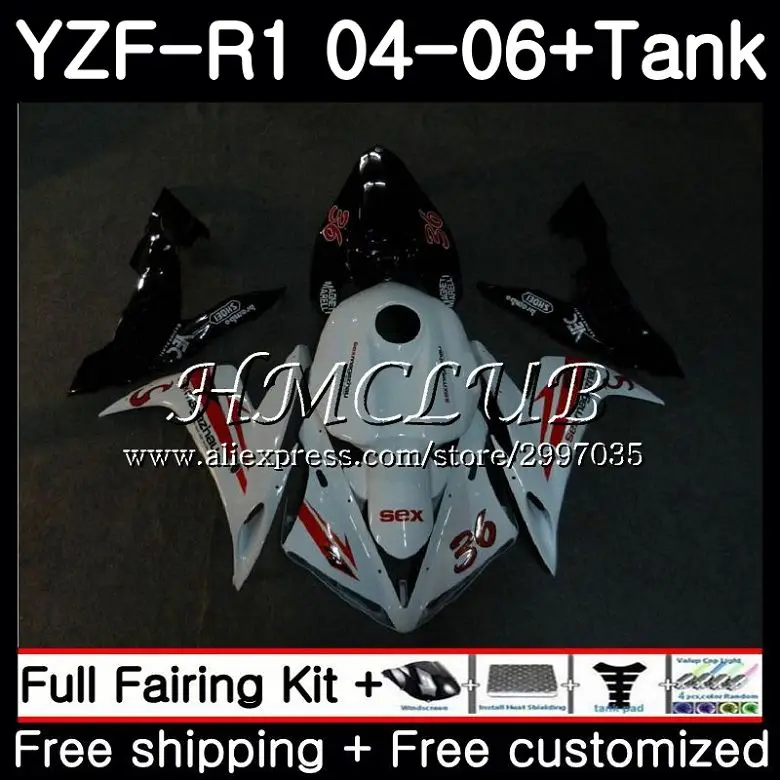 Корпус для YAMAHA черный белый YZF R 1 YZF-1000 YZF 1000 YZF R1 2004 2005 2006 15HC. 1 YZF1000 YZF-R1 04 06 YZFR1 04 05 06 обтекатель
Корпус для YAMAHA черный белый YZF R 1 YZF-1000 YZF 1000 YZF R1 2004 2005 2006 15HC. 1 YZF1000 YZF-R1 04 06 YZFR1 04 05 06 обтекатель