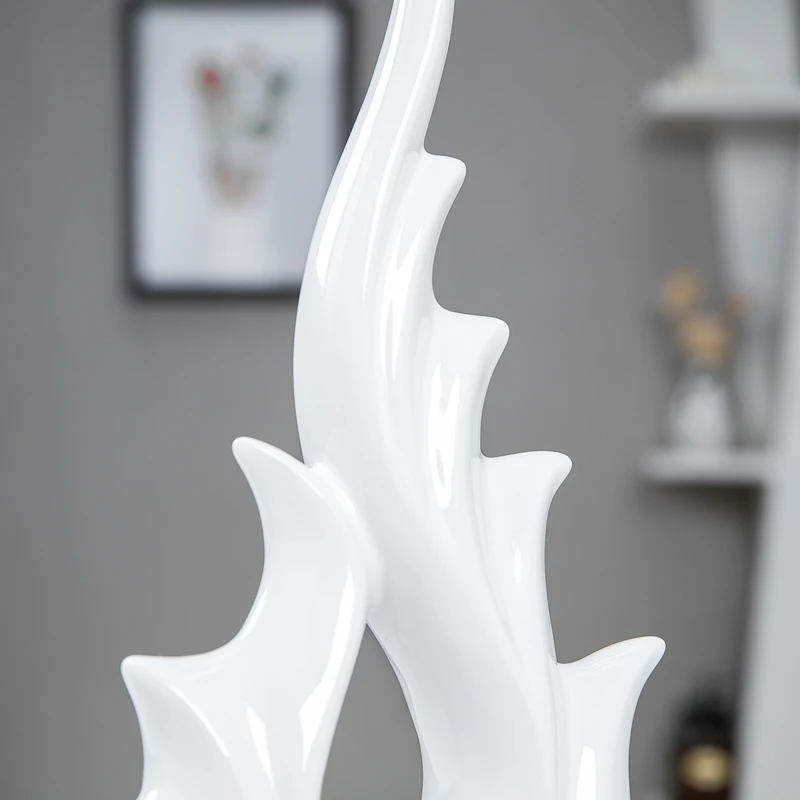 Modern abstraction flame Ceramic craft Fengshui home decor creative statues ornaments Figurines & Miniatures Wedding gifts
Modern abstraction flame Ceramic craft Fengshui home decor creative statues ornaments Figurines & Miniatures Wedding gifts