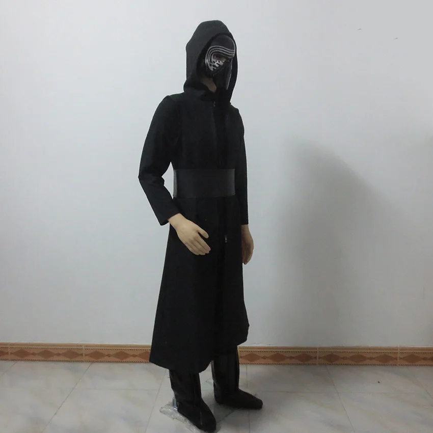 New Movie Star Wars7 The Force Awakens Kylo Ren Cosplay Costume With Uniform Black Cloak For Christmas
New Movie Star Wars7 The Force Awakens Kylo Ren Cosplay Costume With Uniform Black Cloak For Christmas