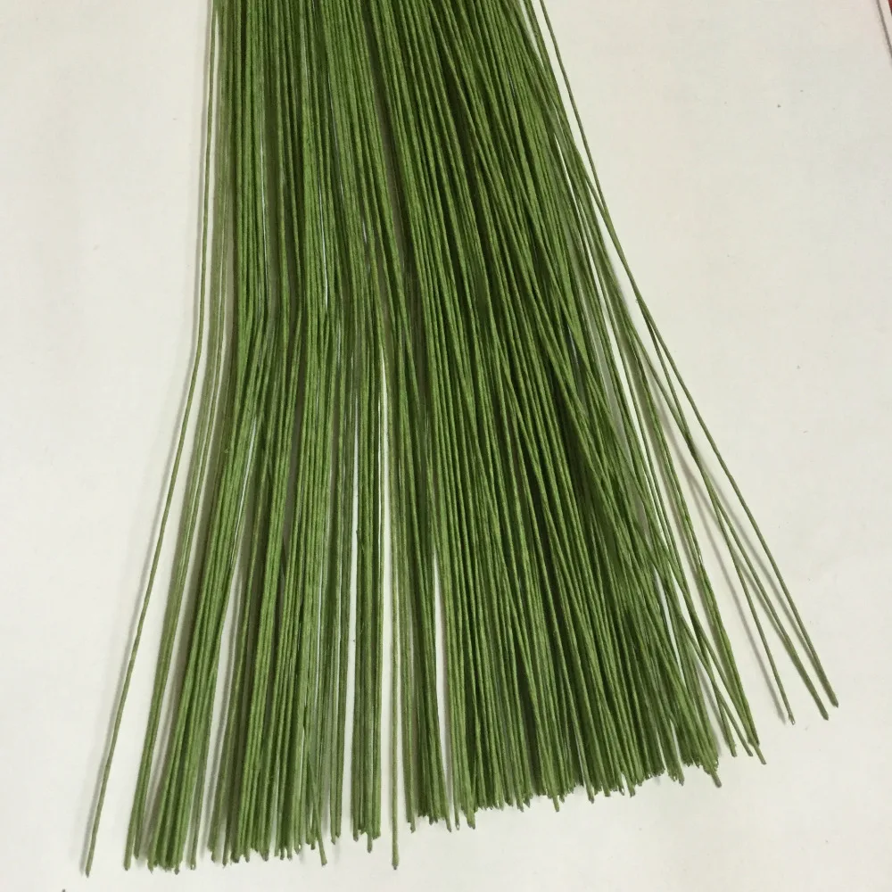 50Pcs/Lot 26# 0.45mm 10CM High Quality Paper Covered Artificial Branches Twigs Iron Wire For DIY/nylon Flower Accessory
50Pcs/Lot 26# 0.45mm 10CM High Quality Paper Covered Artificial Branches Twigs Iron Wire For DIY/nylon Flower Accessory