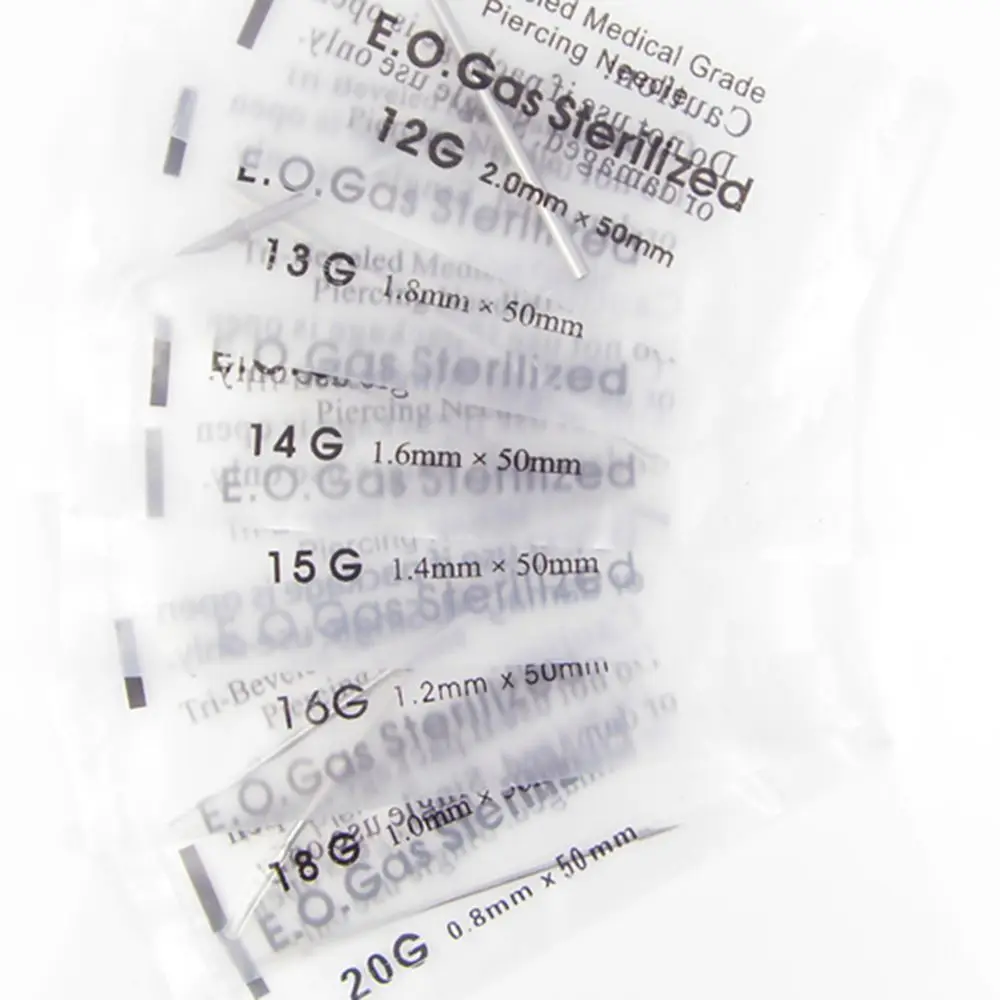 100PCS Sliver Piercing Needles Sterile Disposable Body Tattoo Piercing Needles For Tattoo With Tattoo Product For Free Shipping
100PCS Sliver Piercing Needles Sterile Disposable Body Tattoo Piercing Needles For Tattoo With Tattoo Product For Free Shipping