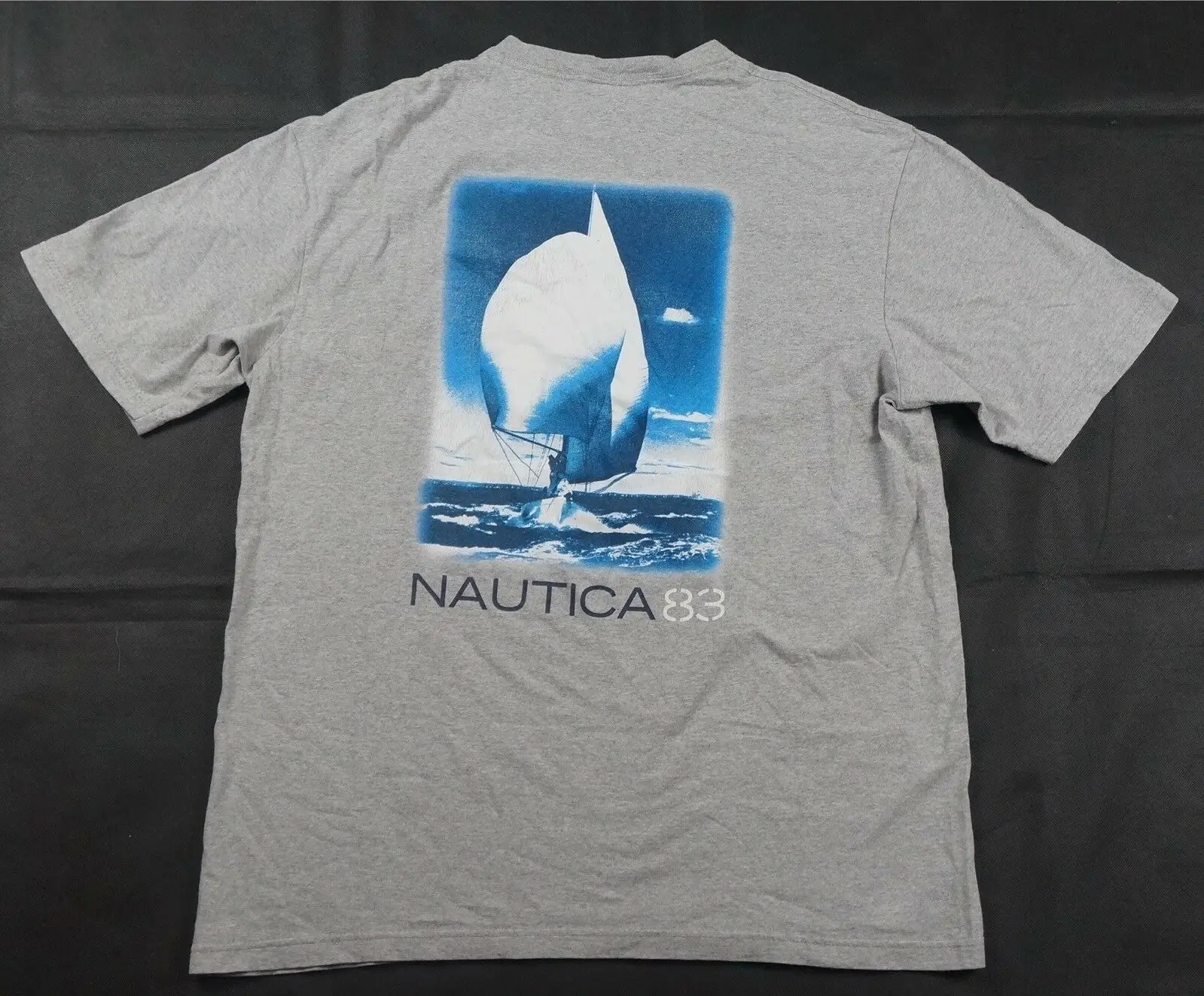 Rare Vintage NAUTICA N83 Spell Out Anchor Pocket T Shirt 90s Sailing Retro SZ M Brand T-Shirt Men 2019 Fashion
Rare Vintage NAUTICA N83 Spell Out Anchor Pocket T Shirt 90s Sailing Retro SZ M Brand T-Shirt Men 2019 Fashion