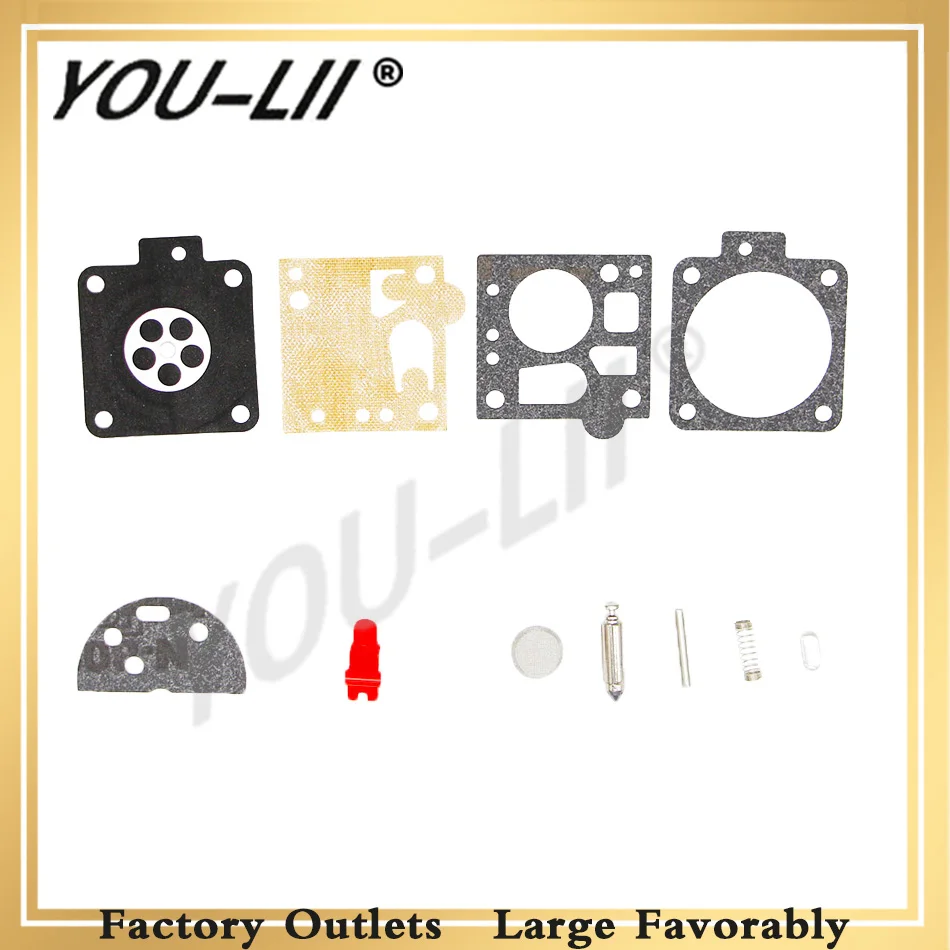 YOULII Carburetor Repair Kit Gasket For STIHL MS380 MS381 038 Carb OME 066 06 BING Chainsaw Spare Parts
YOULII Carburetor Repair Kit Gasket For STIHL MS380 MS381 038 Carb OME 066 06 BING Chainsaw Spare Parts