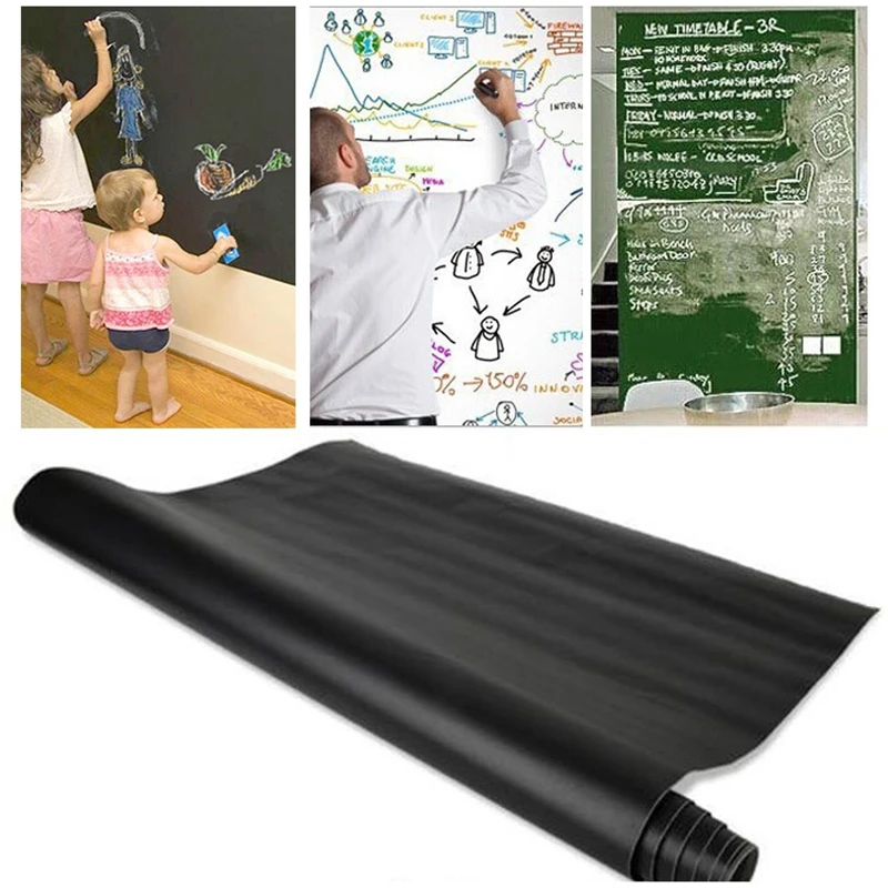 Chalk Board Blackboard Stickers Removable Vinyl Draw Decor Mural Decals Art Chalkboard Wall Sticker For Kids Rooms
Chalk Board Blackboard Stickers Removable Vinyl Draw Decor Mural Decals Art Chalkboard Wall Sticker For Kids Rooms