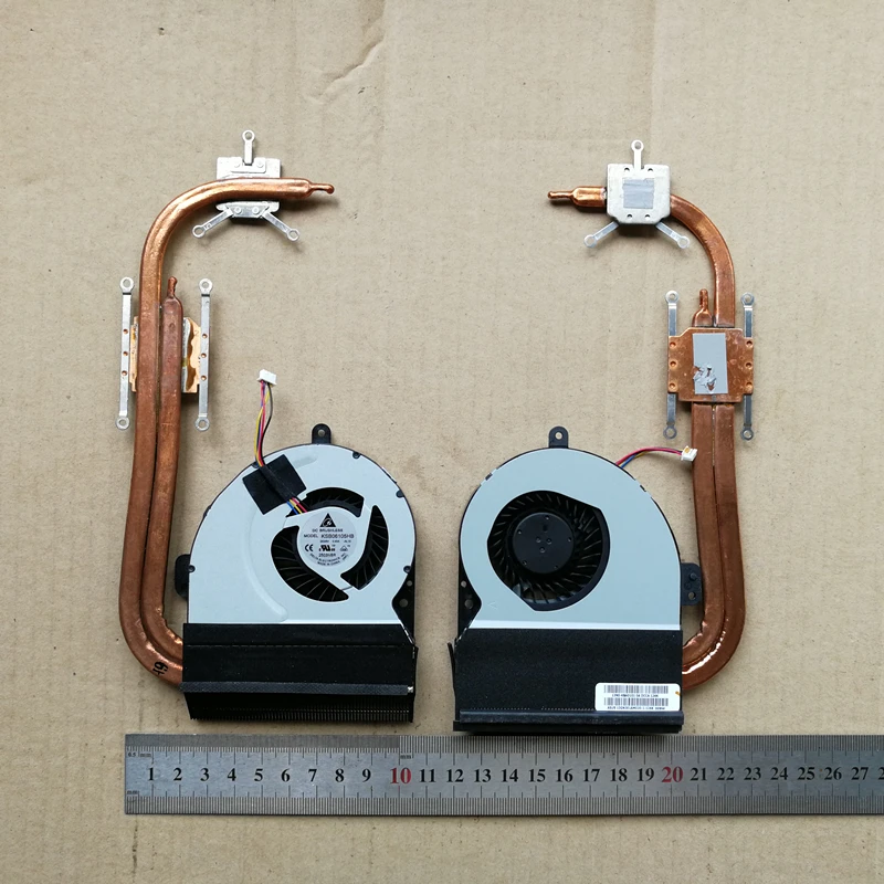 New laptop cpu cooling fan with heatsink for Asus A53SD 13N0-KBA0101 13GN3E1AM020-1 KSB06105HB
New laptop cpu cooling fan with heatsink for Asus A53SD 13N0-KBA0101 13GN3E1AM020-1 KSB06105HB