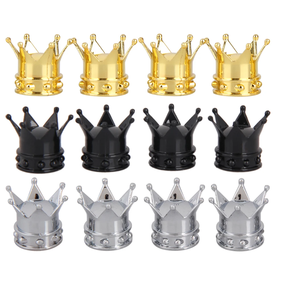 4pcs/lot Bicycle Tire Valve Caps Universal Dustproof Gold Crown Tyre Wheel Stem Air Valve Caps Tire Valve Auto Truck Bike
4pcs/lot Bicycle Tire Valve Caps Universal Dustproof Gold Crown Tyre Wheel Stem Air Valve Caps Tire Valve Auto Truck Bike