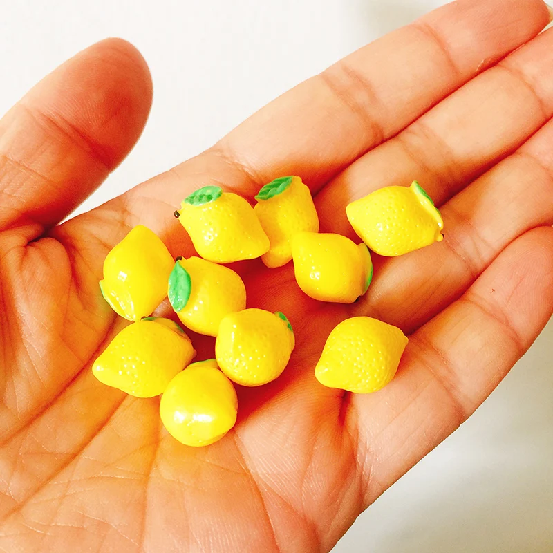 Распродажа ~ 10 шт./лимоны/кукольный домик // миниатюры/милый/Сказочный Садовый