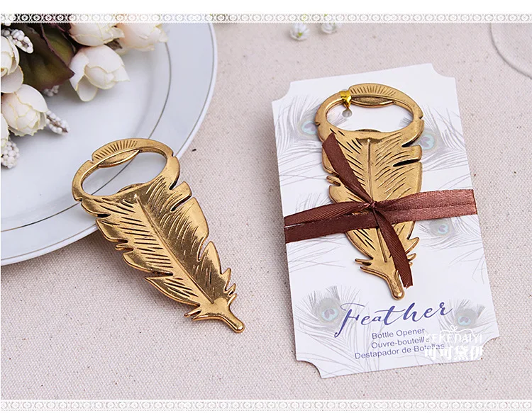 free shipping 100pcs/lot Wedding favor baby shower gift gold metal Peacock feather wine Bottle opener
free shipping 100pcs/lot Wedding favor baby shower gift gold metal Peacock feather wine Bottle opener